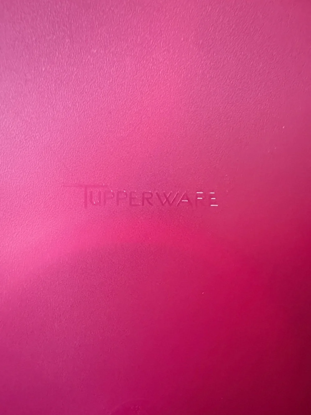 Tupperware Magenta Serving Center Set